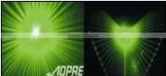1W green animation