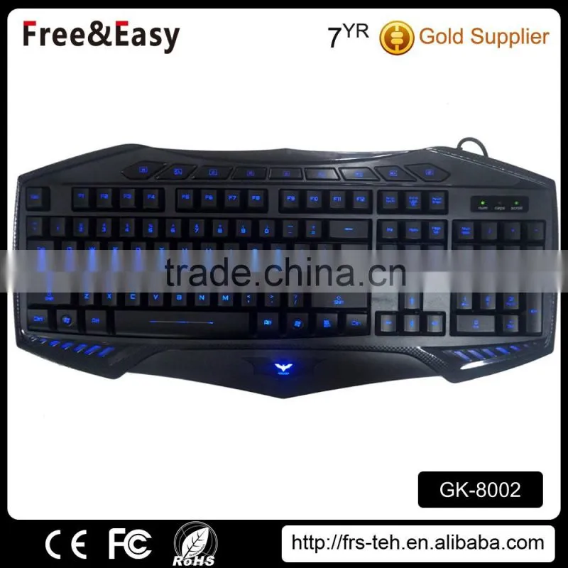 Multimedia functions blue LED kb keyboard