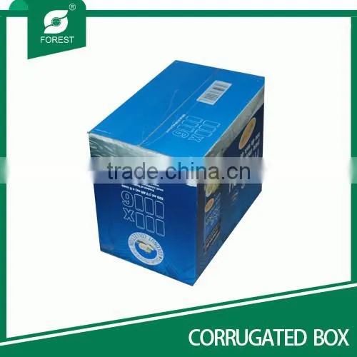 2015 new design customized corrugated box for pure water