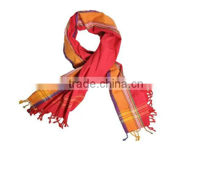 stripped cotton kikois kikoy or 100% cotton beach pareo