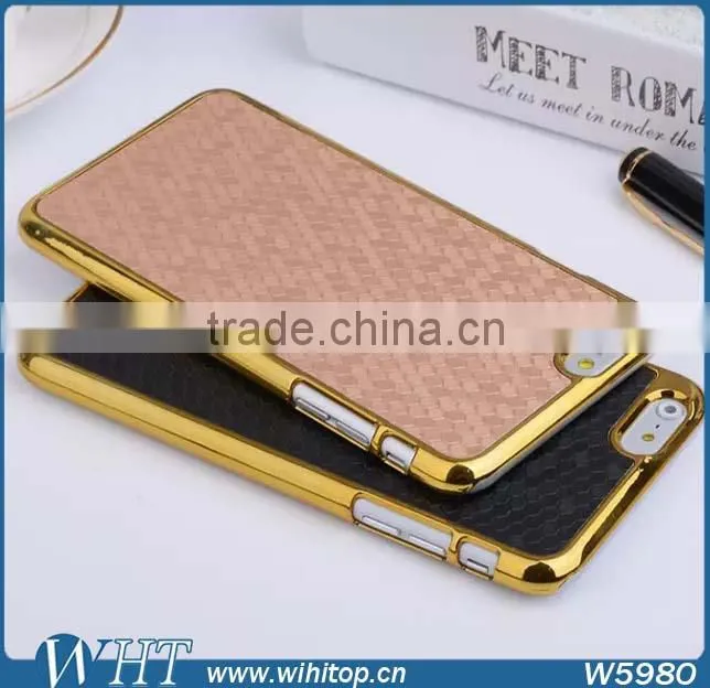 3D Diamond Skin Chromed Plastic Case for iPhone 6 Plus 5.5 Inches