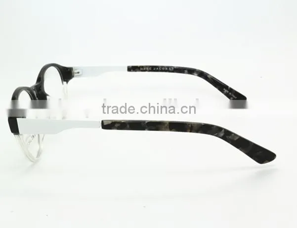 2015 new design double color mens acetate optical spectacles frame eyeglasses