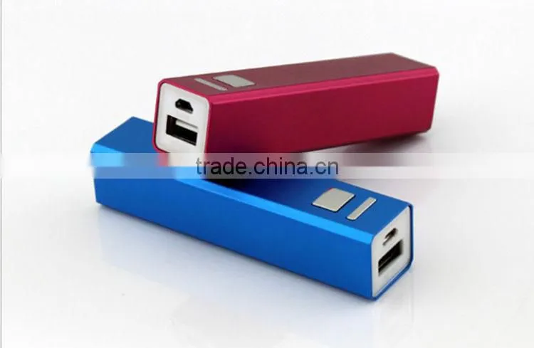 2015 newest portable aluminium alloy power bank high quality mobile power supply