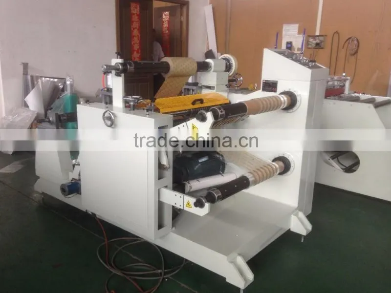 Label Slitter Rewinder Machine Slitting Rewinder Automatic 120 M/min Production Capacity Electric 650mm