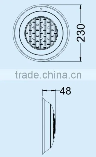 2014 New Arriver Above ground swimming pool lights,outdoor waterproof