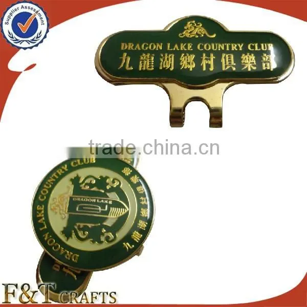Fashion china wholesale golf clubs golf ball golf hat clip for your style