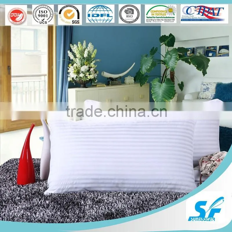 white pillows with different styles filling