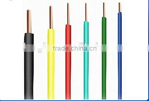single strand copper wire wiring electrical