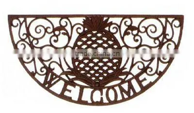 ourdoor decorative doormat cast iron