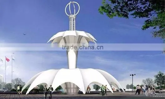 Tent Tensile Membrane Structure canopy business street tent parking landscape