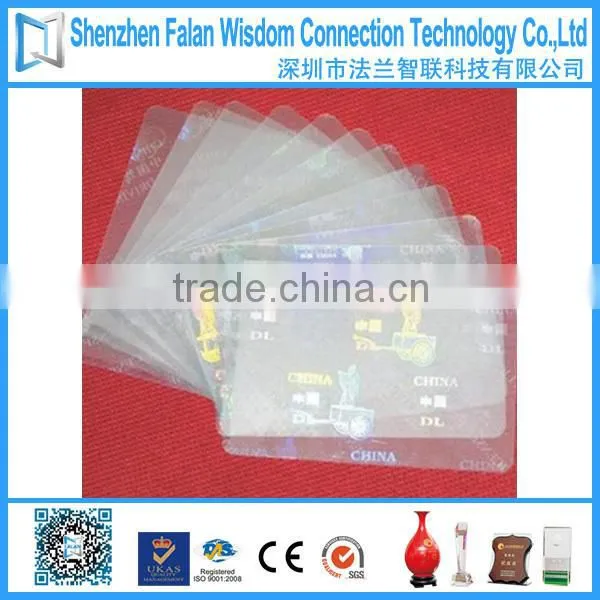 queen quality laser hologram sticker with different design
