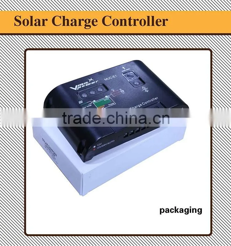 Vmaxpower PWM 12/24vdc Solar charger controller