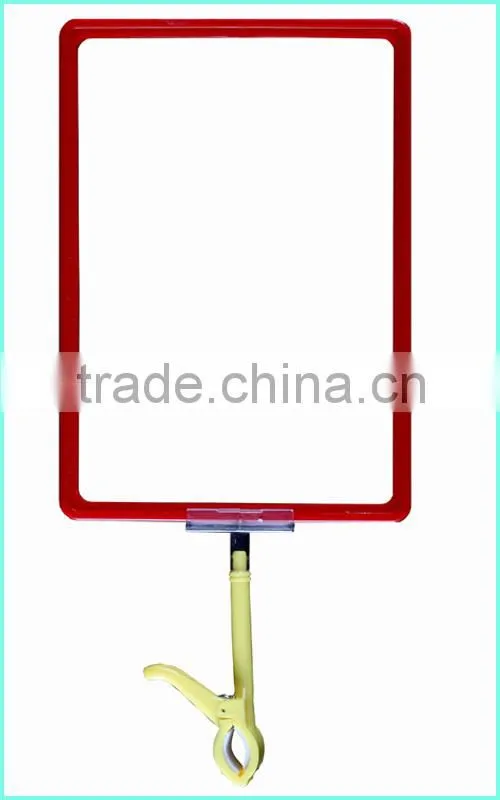 A4 paper plastic frame for advertising display
