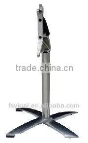 metal folding dining table base (F8H5A)