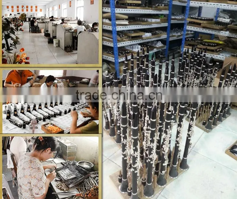 Solid wood Ebony Eb Clarinet