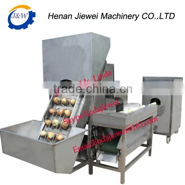 Alibaba Trade Assurance - industrial onion skin removing machine / onion peeling machine