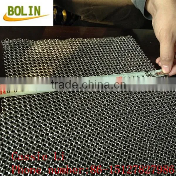 304 Stainless steel metal ring mesh
