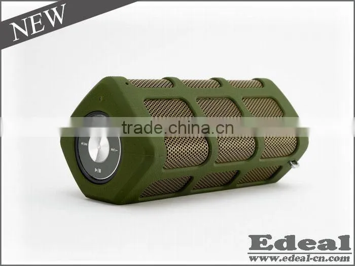 Portable water proof motorcycle bluetooth speaker with power bank function for outdoor use