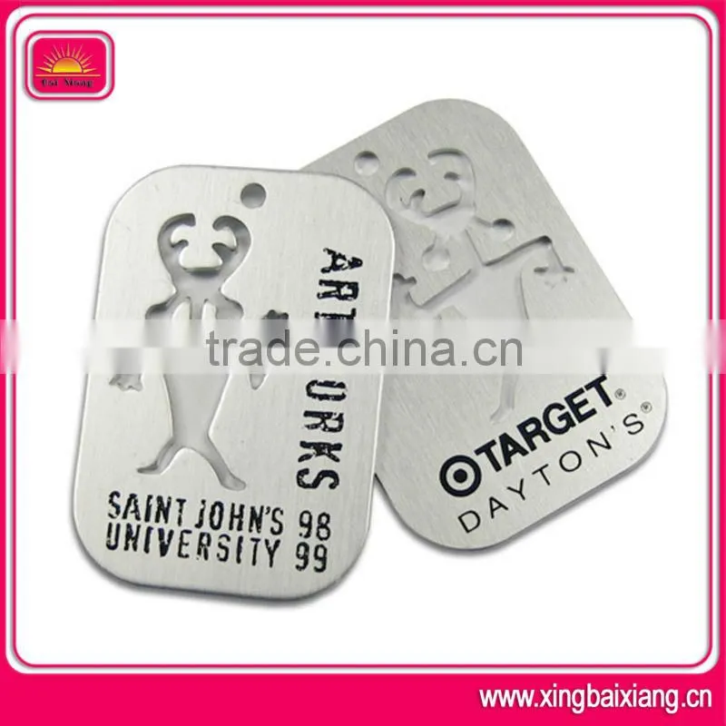 fashional metal dog name tag