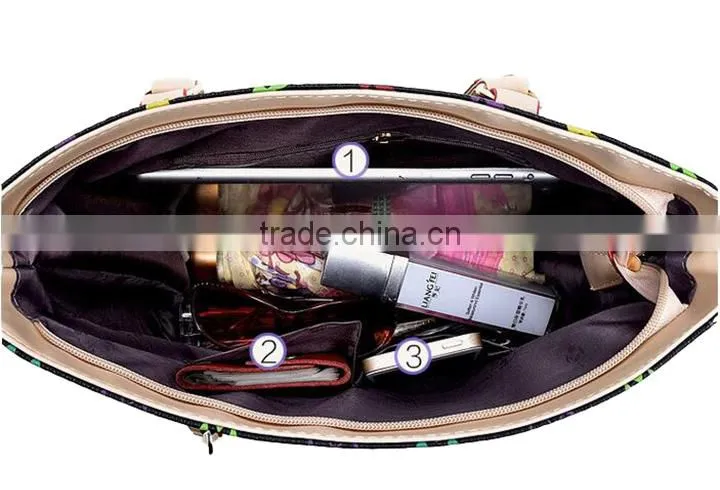 Hot sale fashion custom hand lady hand bag stock