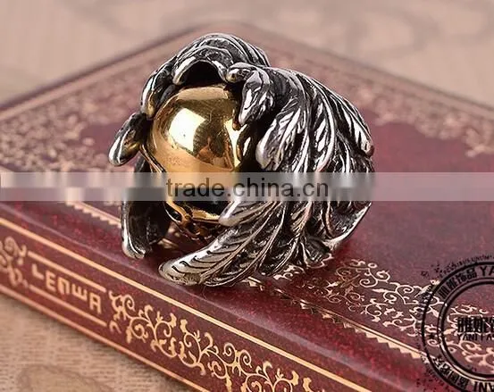 new Man's Titanium steel Men'sThe Expendables skull ring