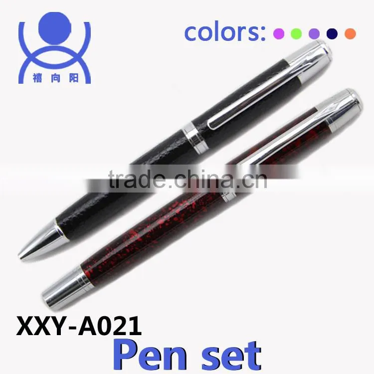 New Arrival promotional leather pen set