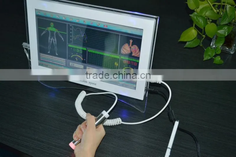 2015 The best selling feedback touch screen quantum resonance magnetic analyzer with 41 report