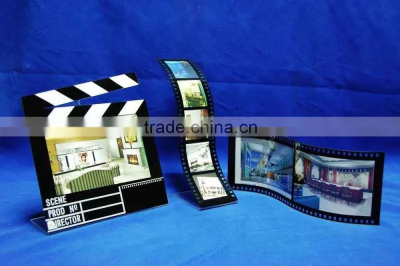 plexiglass picture frame clips for promotional tabletop/desktop/countertop souvenir gift