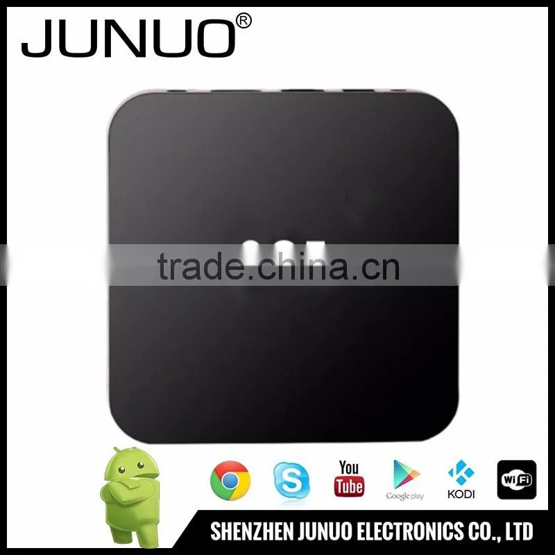 JUNUO 2016 newest firmware update A53 quad core google linux marshmallow smart android 6.0 tv box