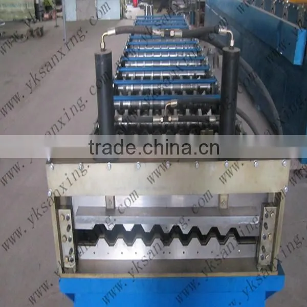 Flat Sheet Roof Sheet Corrugated Making Machine