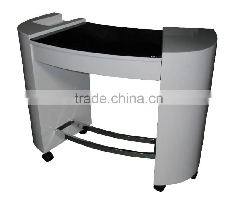 LNE-032 Manicure Table, Nail Desk,Nail Table nail salon manicure table with polish holder cabinet