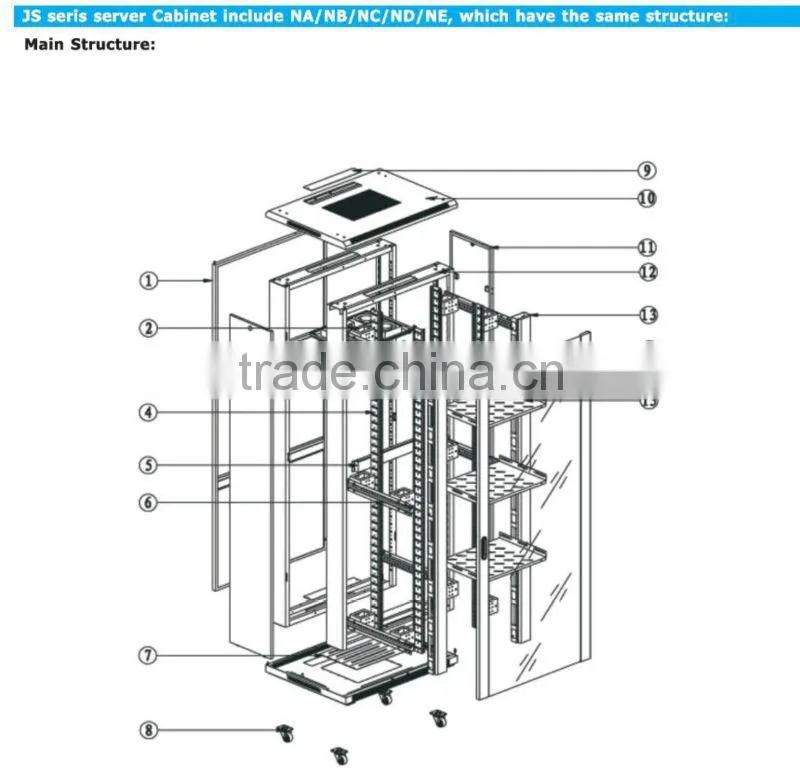 37U network rack