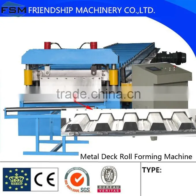Floor Decking Panel Roll Forming Machine