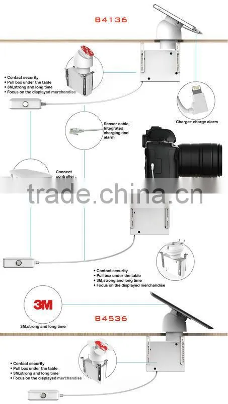8 ports Open Display Retail Security Controller for tablet PC,cellphones U3083