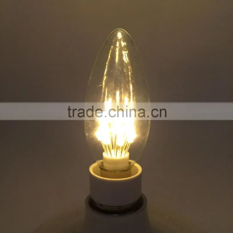Low lumen output 1.8w 360 degree led Filament bulb light china,LED Decorative Starts E27