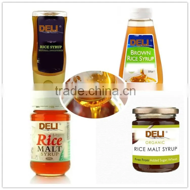 Halal nature sweetener organic brown rice syrup