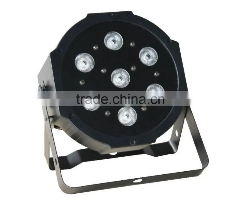 dmx512 dj par light 7 x 8w rgbw led par light