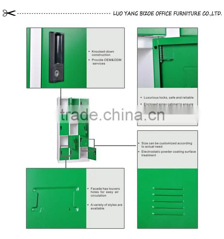 competitive price steel 15 door locker