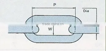 G80 Welded Chains, Link Chain