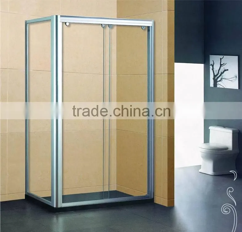 Aluminium Frame Clear Tempered Glass Shower Enclosure