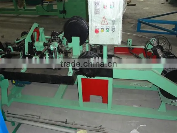 Hot sale galvanized barbed wire making machine