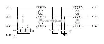 High Quality Low Loss Low Pass Original Power Line AC Filter