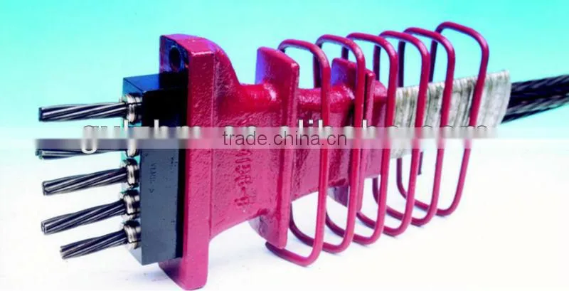 prestressed flat fixed-end P type anchorge system