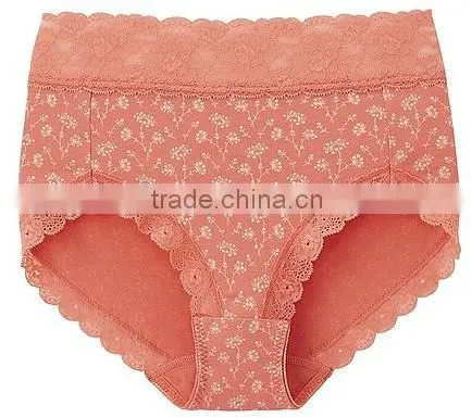 stylish printed women cotton underwear high cut hipster panties