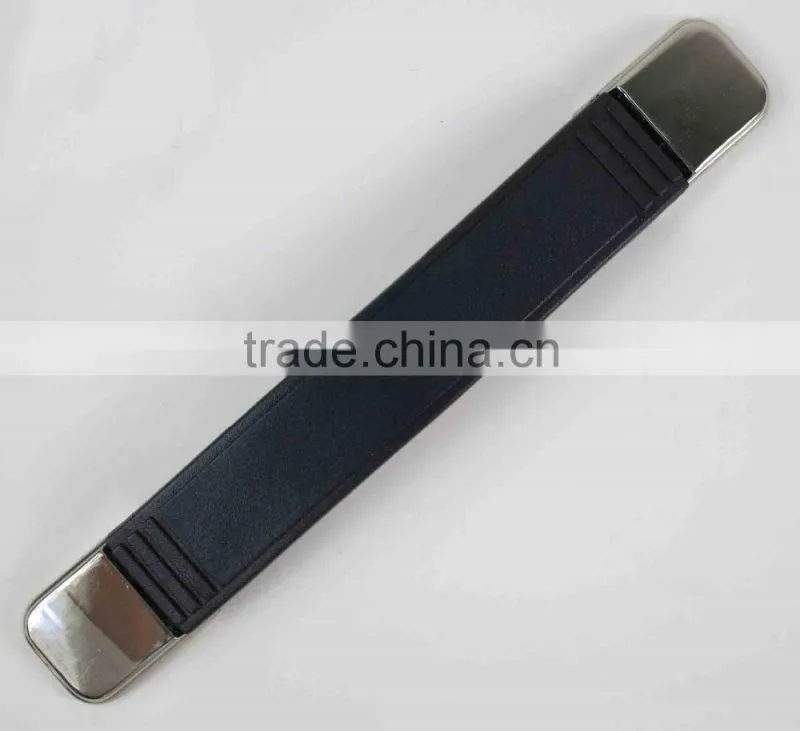 Luggage suitcase alloy handle/Black luggage case carrying handle/Travel suitcase parts plastic handle