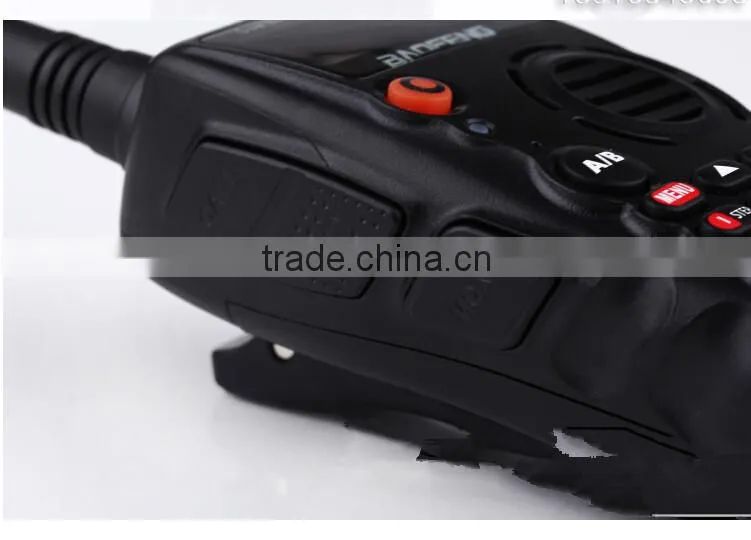 New Black VHF + UHF 136-174MHz/400-520MHz 5W 128CH VOX Dual band BaoFeng Two Way Radio A52