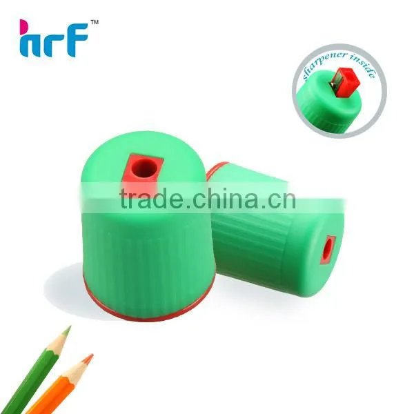 pudding shaped plastic sharpener for kids
