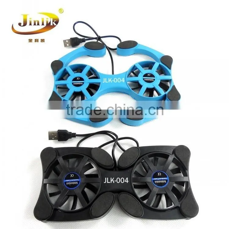 Wholesale 2016 hot selling USB fan for laptop cooler pad and cooling stand pad