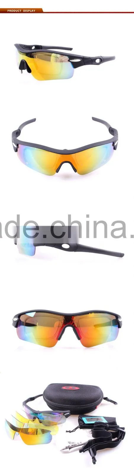Wholesale custom outdoor polarized fishing sunglasses /Cycling glasses 2016 uv400 sunglasses