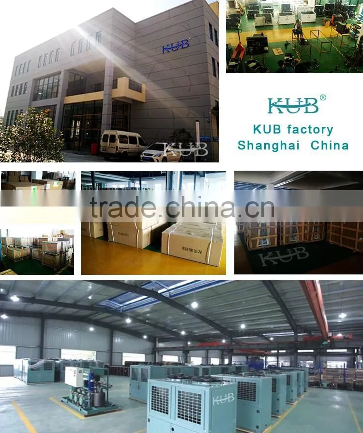 Condensing unit humidity control air cooler aluminum roll bond evaporator